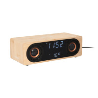 Budík, rádio a nabíjačka telefónu Karlsson KA6059WD, 25cm